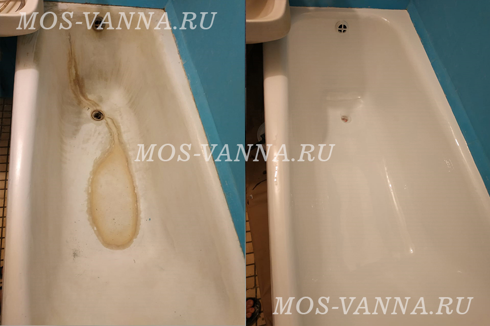 Реставрация ванны в Ногинске