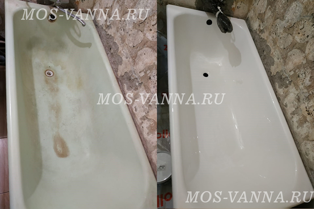 Реставрация ванны в Ногинске